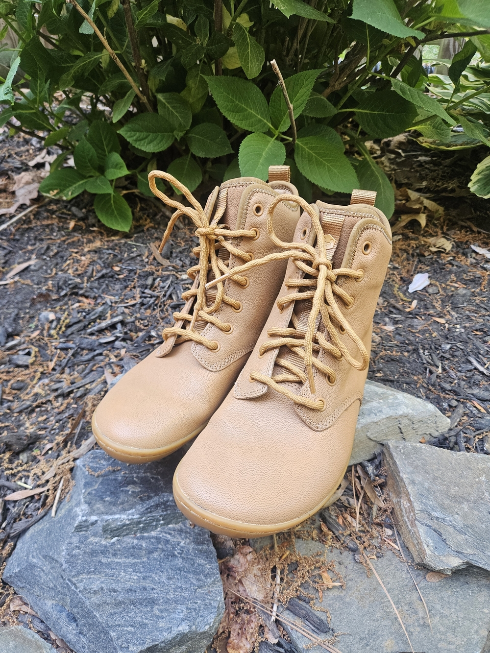 Vivobarefoot Scott 2.0 Tan Desert Camel Leather Women's Boot, Size Eur 38L/US 7